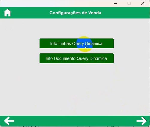 Bot&otilde;es de consultas din&acirc;micas de linhas e documento